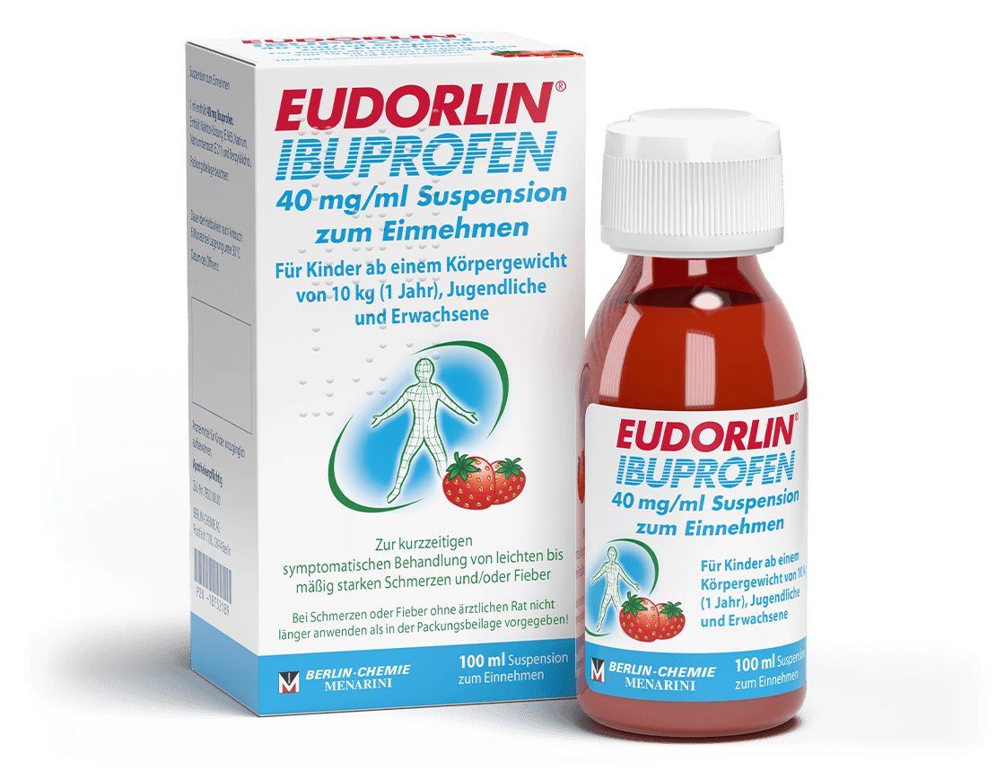 EUDORLIN® Ibuprofen 40mg/ml Suspension zum Einnehmen