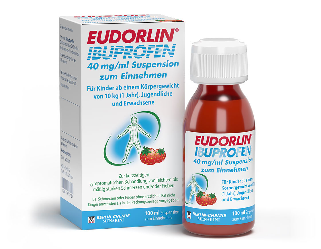 EUDORLIN® Ibuprofen 40mg/ml Suspension zum Einnehmen